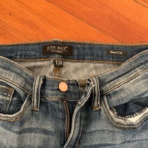 Just Blue Boot Cut Jeans. Size 28.